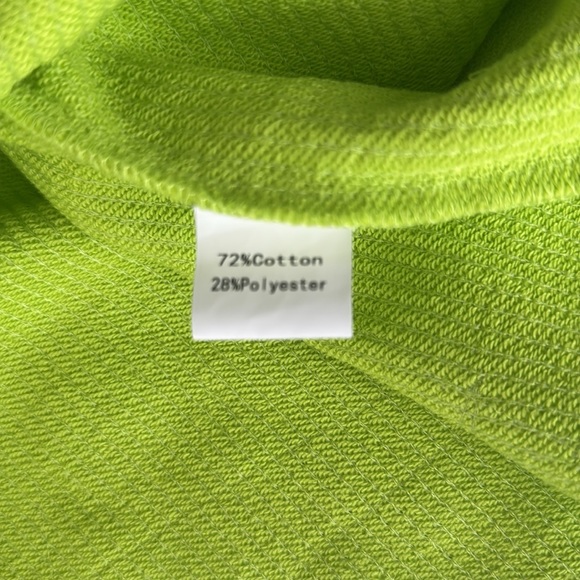 Lime Green Sequin Grinch sweatshirt - Picture 4 of 4